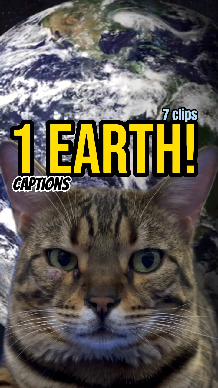 One earth! 