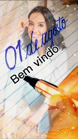Bem vindo agosto 
