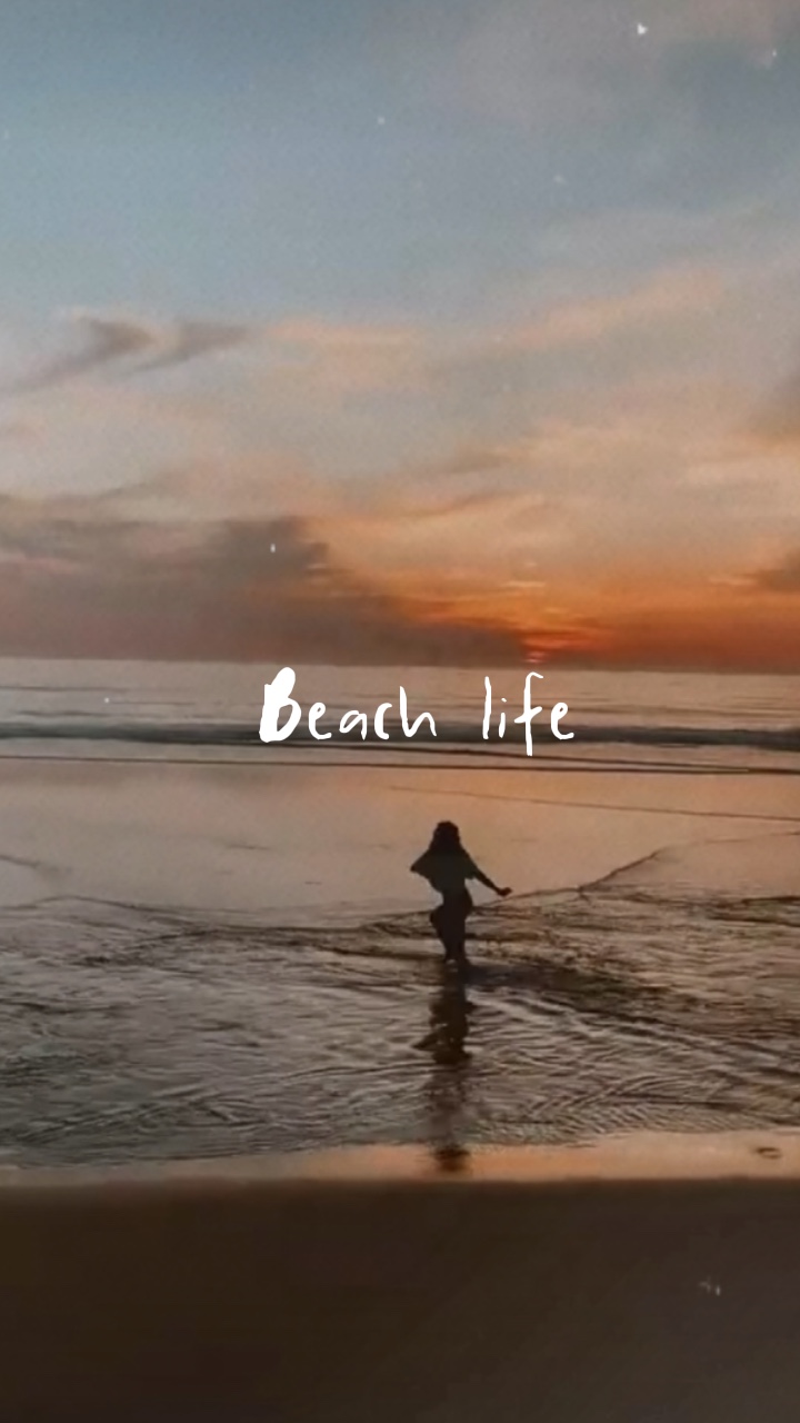 La vie à la plage