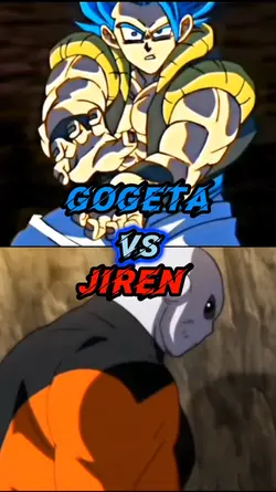 gogeta vs jiren