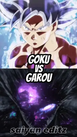 goku vs garou