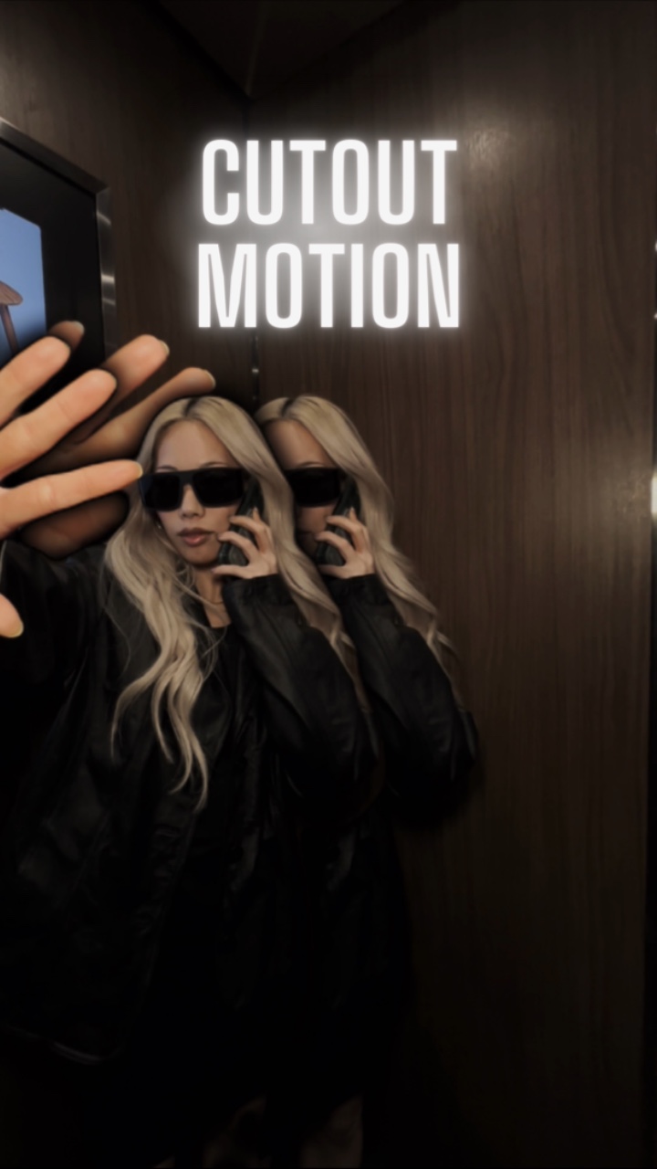cool cutout effect