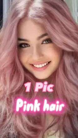 Pink hair