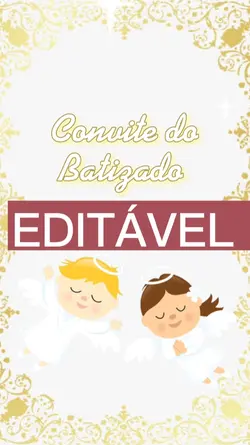 CONVITE BATIZADO 