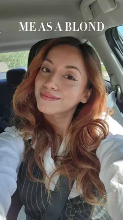 Blond hair filtro