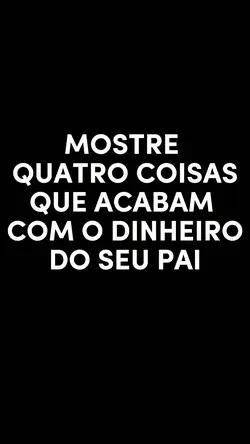 Dinheiro do seu pai