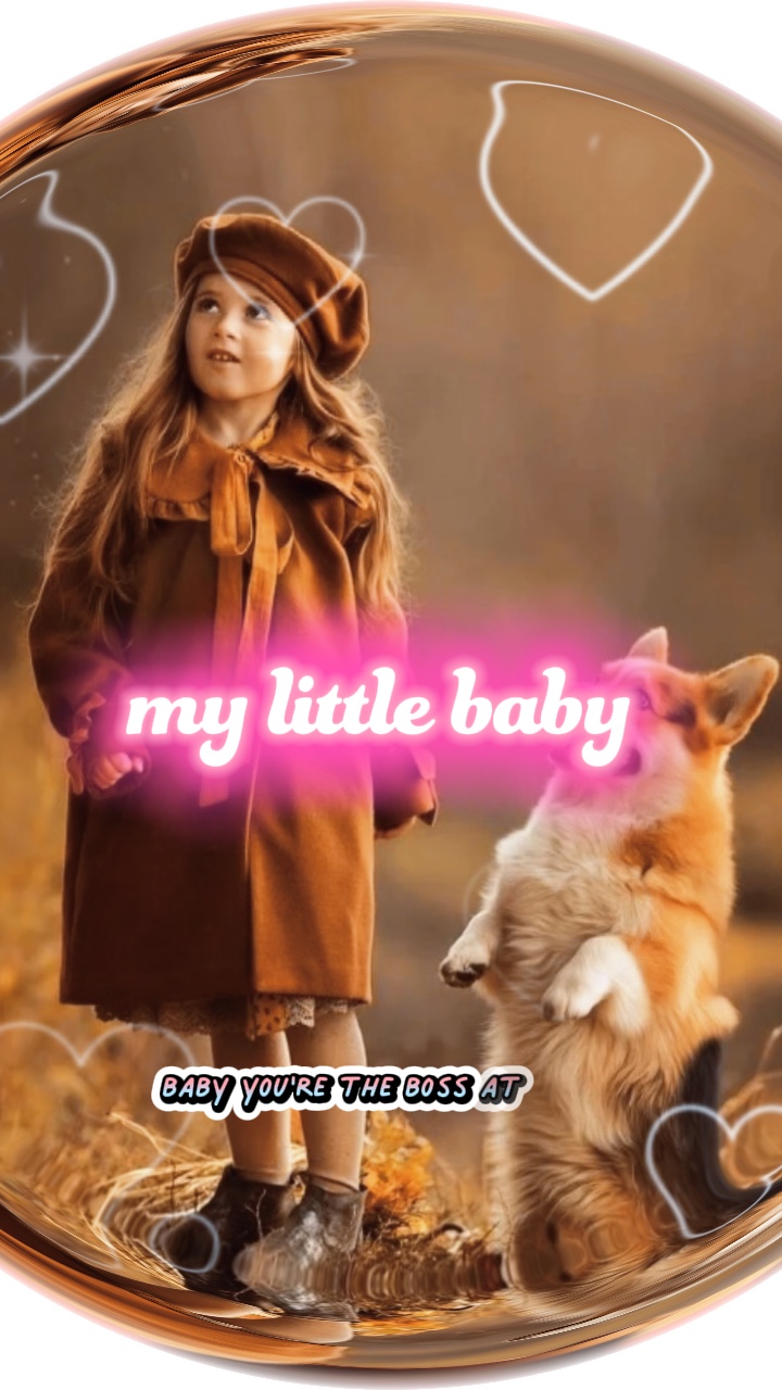 Saya mencintai bayi saya.