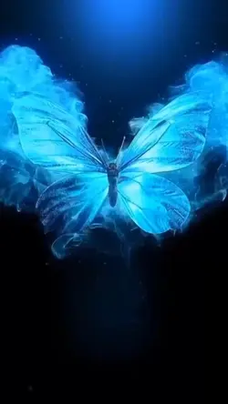 A BRABULETA AZUL