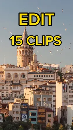 Edit 15 clips