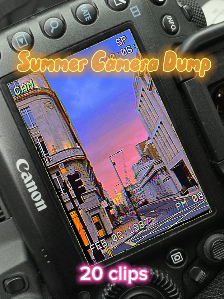 Summer Camera Dump🏝️
