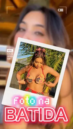 Sua foto na batida