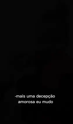 decepção amorosa