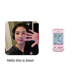 Hello kitty x jisoo💗