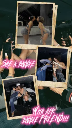 Wi her baddie friend