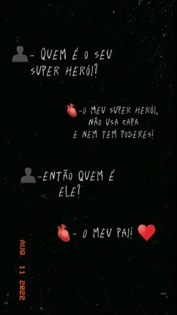 Para meu pai!