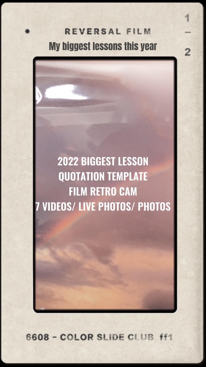 2022 biggest lesson