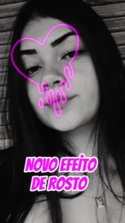 novo efeito de rosto