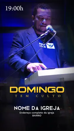 Banner Culto Domingo