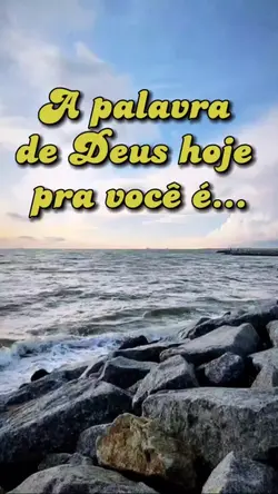 A palavra de Deus...