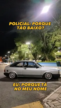 Pq tão baixo? 👮🏻‍♂️