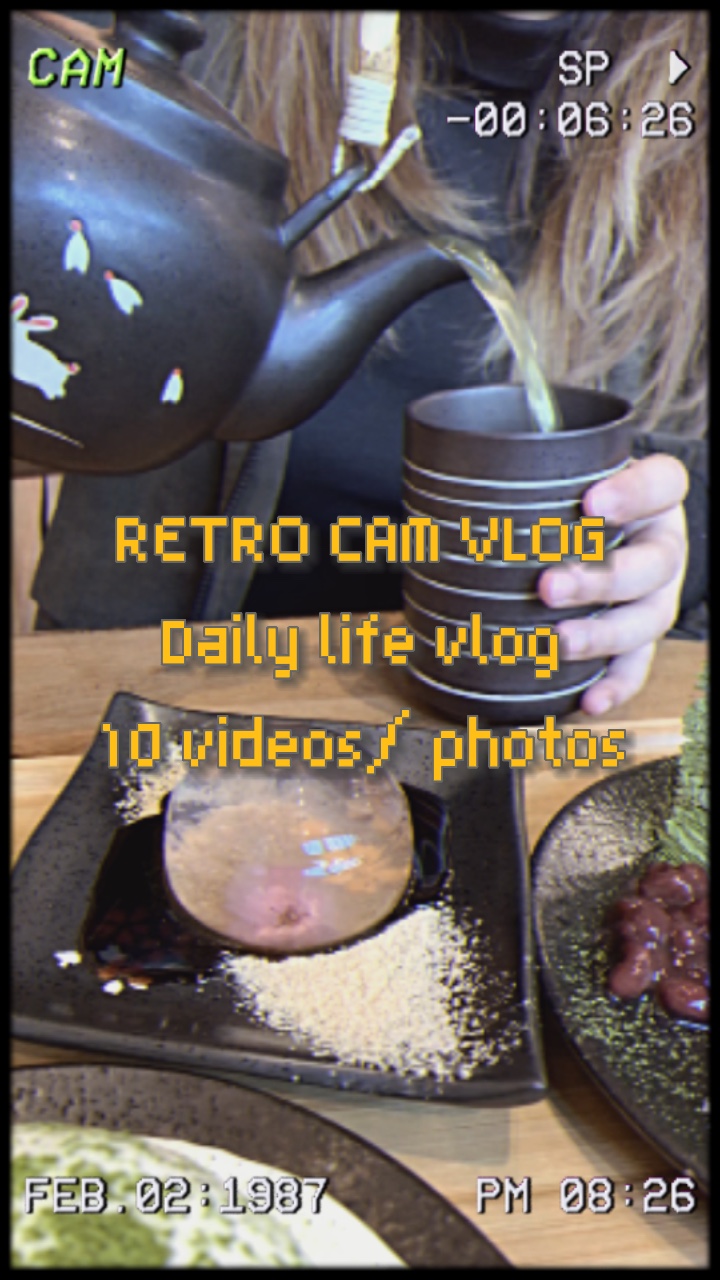 Retro cam vlog