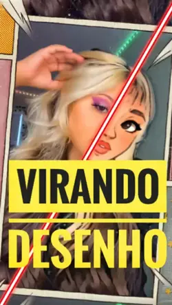 Virando desenho