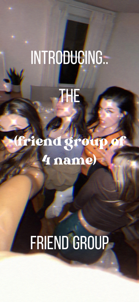 grupo ng kaibigan ng 4
