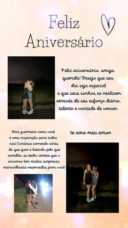 Feliz aniversário 