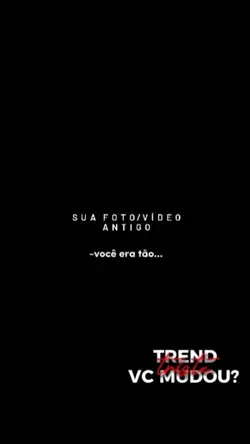 Vc era tão... 