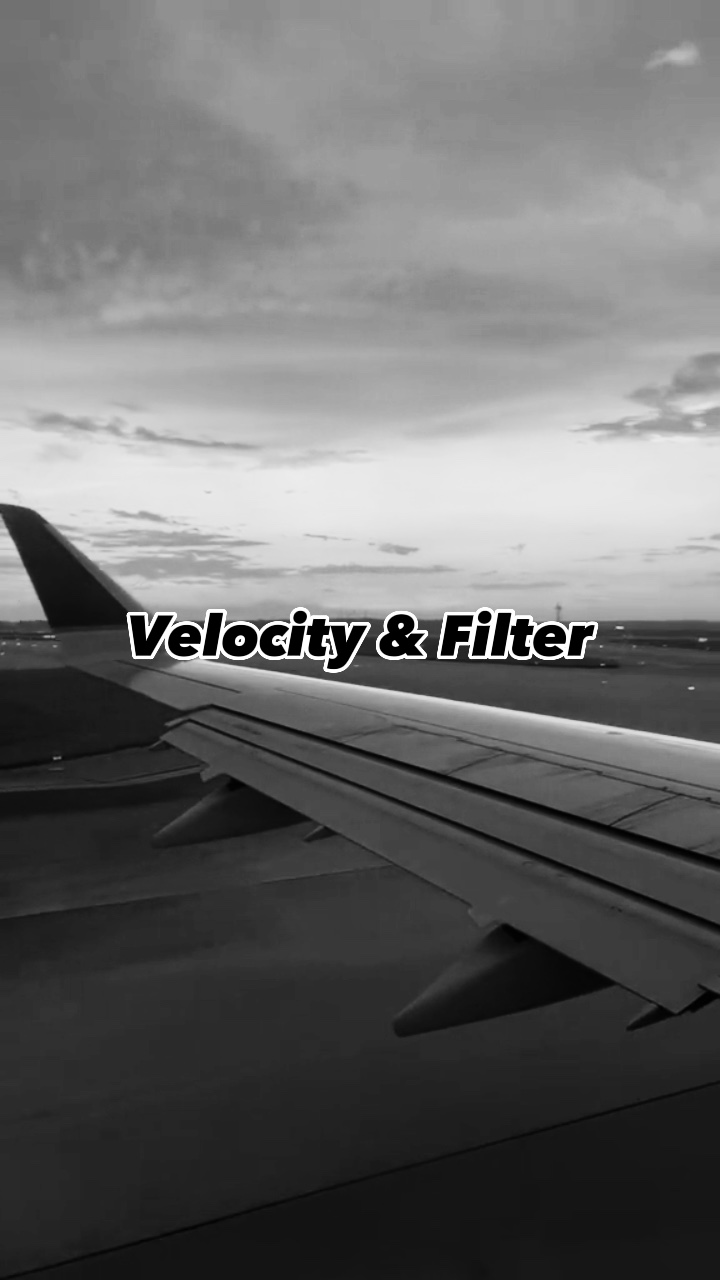 Geschwindigkeit & Filter