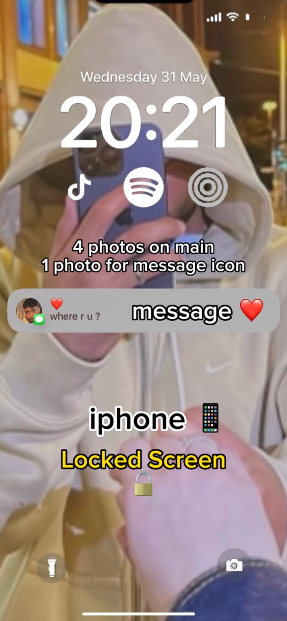 iphone locked screen