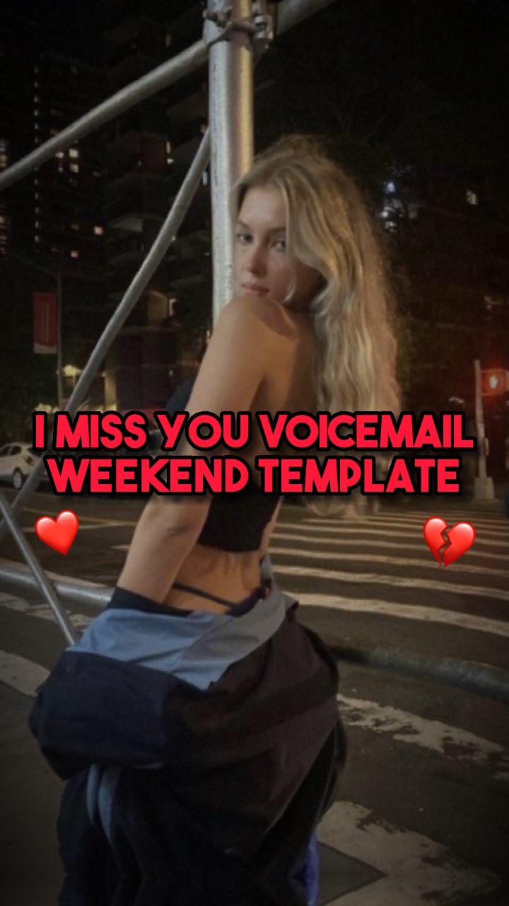 Tu me manques messagerie vocale