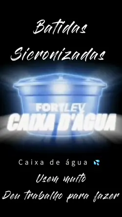Caixa de água 💧 