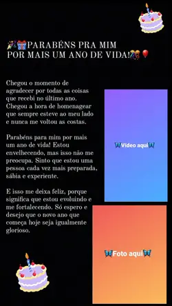 PARABÉNS PRA MIM