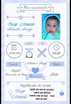 Meu Nascimento 