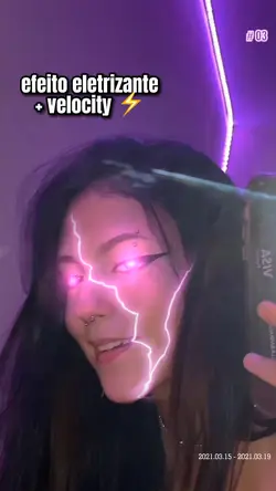 efeito eletrizante 🙀
