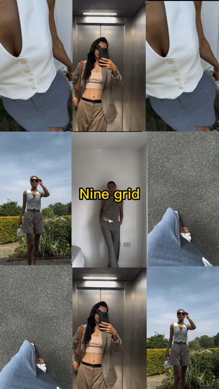 Nueve cuadrículas 