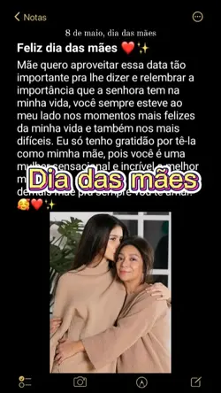 texto dia das mães