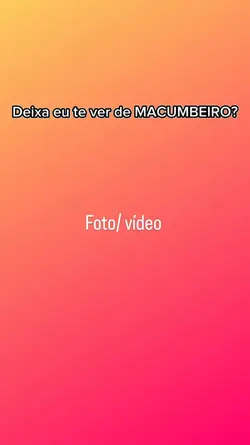 Trend MACUMBEIROS