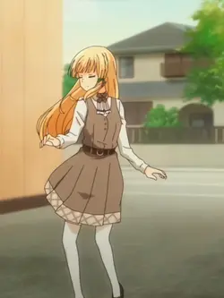 anime girl dancing 