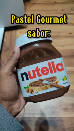 Pastel de Nutella