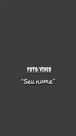 Fotos e nomes