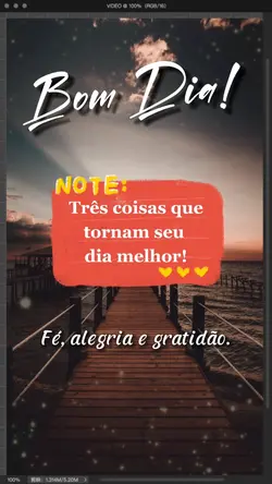 Bom dia com alegria 