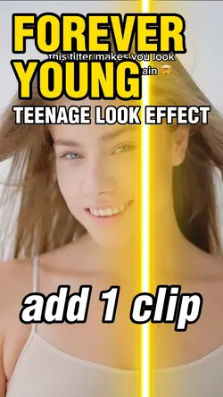 Forever young filter