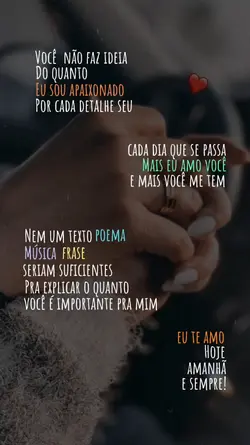 eu te amo pra sempre