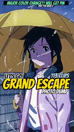 Grand escape:lets go