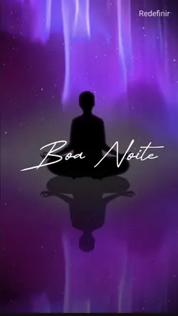 Boa noite meditando