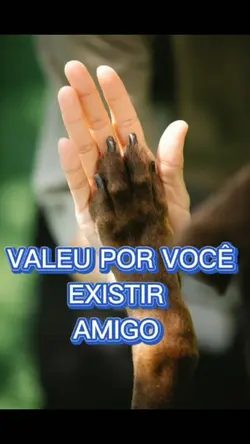 Valeu por vc existir