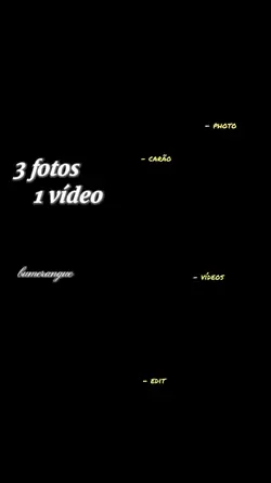 3 Fotos e 1 vídeo