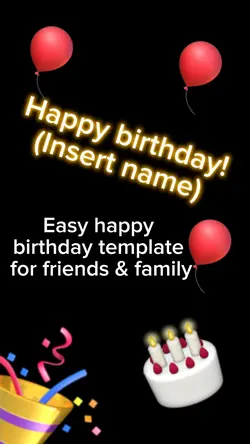 Birthday Template